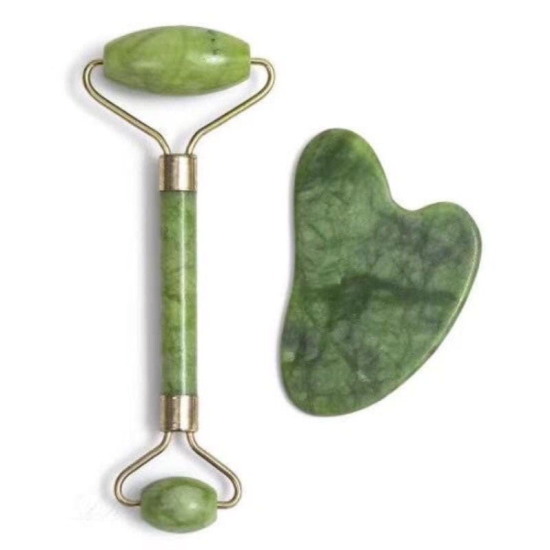 Kit Facial Gua Sha + Rolo de Jade